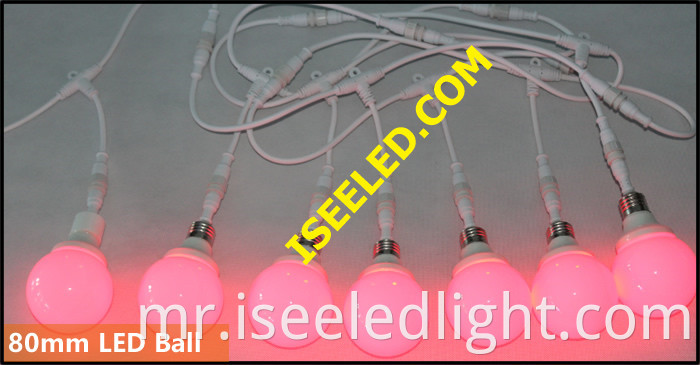 Color Changing Colorful 3w Led Bulb